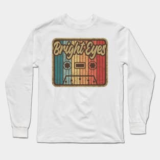 Bright Eyes Vintage Cassette Long Sleeve T-Shirt